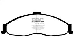 EBC Brakes - EBC Brakes DP41239R Yellowstuff Street And Track Brake Pads - Image 1