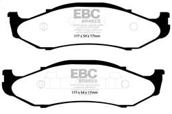 EBC Brakes - EBC Brakes DP41255R Yellowstuff Street And Track Brake Pads - Image 1