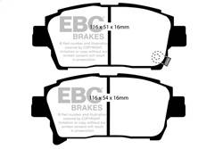 EBC Brakes - EBC Brakes DP41459R Yellowstuff Street And Track Brake Pads - Image 1