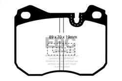 EBC Brakes - EBC Brakes DP4345R Yellowstuff Street And Track Brake Pads - Image 1