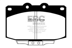 EBC Brakes - EBC Brakes DP4763R Yellowstuff Street And Track Brake Pads - Image 1