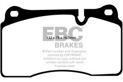 EBC Brakes - EBC Brakes DP41922R Yellowstuff Street And Track Brake Pads - Image 1