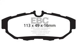 EBC Brakes - EBC Brakes DP31870C Redstuff Ceramic Low Dust Brake Pads - Image 1