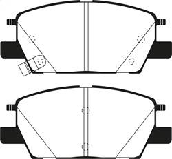 EBC Brakes - EBC Brakes DP33068C Redstuff Ceramic Low Dust Brake Pads - Image 1