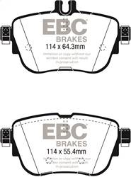 EBC Brakes - EBC Brakes DP32297C Redstuff Ceramic Low Dust Brake Pads - Image 1