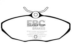 EBC Brakes - EBC Brakes DP31221C Redstuff Ceramic Low Dust Brake Pads - Image 1