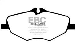 EBC Brakes - EBC Brakes DP31488C Redstuff Ceramic Low Dust Brake Pads - Image 1