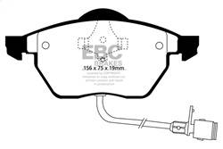 EBC Brakes - EBC Brakes DP3836C Redstuff Ceramic Low Dust Brake Pads - Image 1