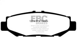 EBC Brakes - EBC Brakes DP3848C Redstuff Ceramic Low Dust Brake Pads - Image 1