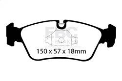 EBC Brakes - EBC Brakes DP21211 Greenstuff 2000 Series Sport Brake Pads - Image 1