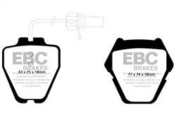 EBC Brakes - EBC Brakes DP21348 Greenstuff 2000 Series Sport Brake Pads - Image 1