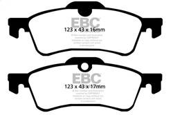 EBC Brakes - EBC Brakes DP21389 Greenstuff 2000 Series Sport Brake Pads - Image 1