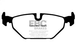 EBC Brakes - EBC Brakes DP21405 Greenstuff 2000 Series Sport Brake Pads - Image 1