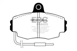 EBC Brakes - EBC Brakes DP2426 Greenstuff 2000 Series Sport Brake Pads - Image 1