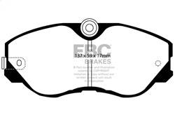 EBC Brakes - EBC Brakes DP2736 Greenstuff 2000 Series Sport Brake Pads - Image 1