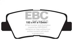 EBC Brakes - EBC Brakes DP22031 Greenstuff 2000 Series Sport Brake Pads - Image 1