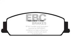 EBC Brakes - EBC Brakes DP51833NDX Bluestuff NDX Full Race Brake Pads - Image 1