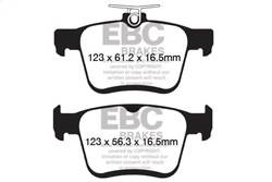 EBC Brakes - EBC Brakes DP62153 6000 Series Greenstuff Truck/SUV Brakes Disc Pads - Image 1