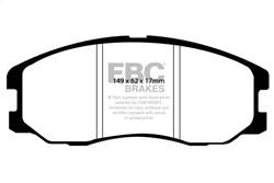 EBC Brakes - EBC Brakes DP61975 6000 Series Greenstuff Truck/SUV Brakes Disc Pads - Image 1