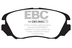 EBC Brakes - EBC Brakes DP62013 6000 Series Greenstuff Truck/SUV Brakes Disc Pads - Image 1