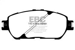 EBC Brakes - EBC Brakes ED91674 Truck/SUV Extra Duty Brake Pads - Image 1