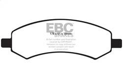 EBC Brakes - EBC Brakes ED91738 Truck/SUV Extra Duty Brake Pads - Image 1