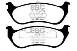 EBC Brakes - EBC Brakes DP41627R Yellowstuff Street And Track Brake Pads - Image 1