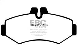 EBC Brakes - EBC Brakes DP41298R Yellowstuff Street And Track Brake Pads - Image 1