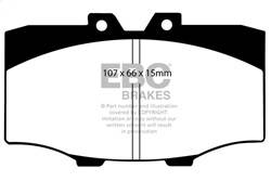 EBC Brakes - EBC Brakes DP4380R Yellowstuff Street And Track Brake Pads - Image 1