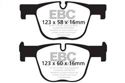 EBC Brakes - EBC Brakes DP42131R Yellowstuff Street And Track Brake Pads - Image 1