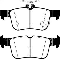 EBC Brakes - EBC Brakes DP43059R Yellowstuff Street And Track Brake Pads - Image 1