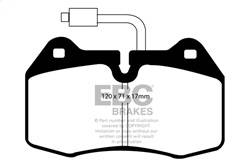 EBC Brakes - EBC Brakes DP41032/2R Yellowstuff Street And Track Brake Pads - Image 1