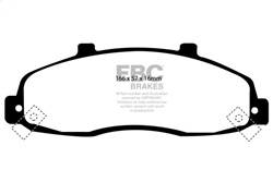 EBC Brakes - EBC Brakes DP41259R Yellowstuff Street And Track Brake Pads - Image 1