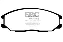 EBC Brakes - EBC Brakes DP41332R Yellowstuff Street And Track Brake Pads - Image 1