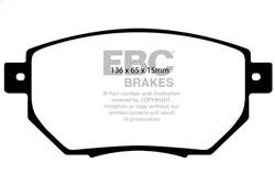 EBC Brakes - EBC Brakes DP41659R Yellowstuff Street And Track Brake Pads - Image 1