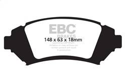 EBC Brakes - EBC Brakes DP41728R Yellowstuff Street And Track Brake Pads - Image 1