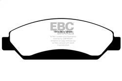 EBC Brakes - EBC Brakes DP41742R Yellowstuff Street And Track Brake Pads - Image 1