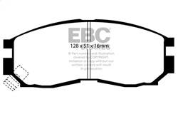 EBC Brakes - EBC Brakes DP4830R Yellowstuff Street And Track Brake Pads - Image 1