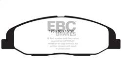 EBC Brakes - EBC Brakes DP41827R Yellowstuff Street And Track Brake Pads - Image 1