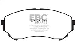 EBC Brakes - EBC Brakes DP41828R Yellowstuff Street And Track Brake Pads - Image 1