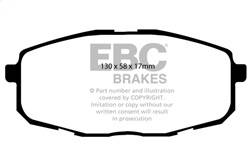 EBC Brakes - EBC Brakes DP41562R Yellowstuff Street And Track Brake Pads - Image 1