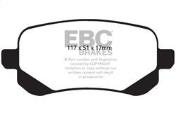 EBC Brakes - EBC Brakes DP41840R Yellowstuff Street And Track Brake Pads - Image 1