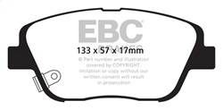 EBC Brakes - EBC Brakes DP41864R Yellowstuff Street And Track Brake Pads - Image 1