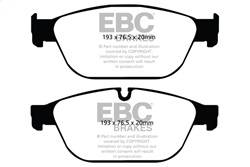 EBC Brakes - EBC Brakes DP42087R Yellowstuff Street And Track Brake Pads - Image 1