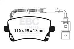 EBC Brakes - EBC Brakes UD1018 Ultimax OEM Replacement Brake Pads - Image 1