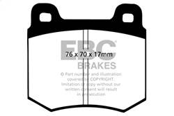 EBC Brakes - EBC Brakes UD2179 Ultimax OEM Replacement Brake Pads - Image 1