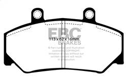 EBC Brakes - EBC Brakes UD492 Ultimax OEM Replacement Brake Pads - Image 1