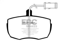 EBC Brakes - EBC Brakes UD519 Ultimax OEM Replacement Brake Pads - Image 1