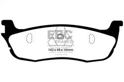 EBC Brakes - EBC Brakes UD711 Ultimax OEM Replacement Brake Pads - Image 1