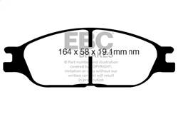 EBC Brakes - EBC Brakes UD803 Ultimax OEM Replacement Brake Pads - Image 1